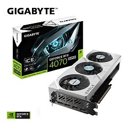 Gigabyte GeForce RTX 4070 Super Eagle OC Ice 12G 12GB 192Bit GDDR6X GV-N407SEAGLEOC ICE-12GD
