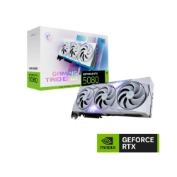 MSI GeForce RTX 5080 16G Gaming Trio OC White 16GB GDDR7 256bit DX12 PCIe 5.0 (3xDP 1xHDMI) Ekran Kart�
