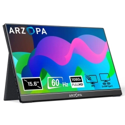 Arzopa A1 Gamut 15.6 1920x1080 FHD 60Hz Type-C Ta��nabilir IPS Monit�r