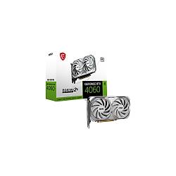 MSI GeForce RTX 4060 Ventus 2X White 8G OC 8GB GDDR6 128Bit DX12 PCIe 4.0 X8 DLSS 3 Ekran Kart� (3xDP 1xHDMI)