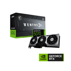 MSI GeForce RTX 5070 12G Ventus 3X OC 12GB GDDR7 192bit DX12 PCIe 5.0 (3xDP 1xHDMI) Ekran Kart�