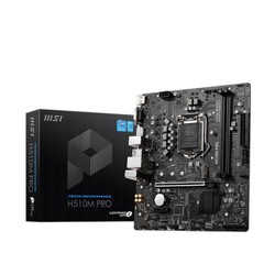 MSI H510M PRO DDR4 3200MHz PCI-E Gen 4 M.2 USB 3.2 1x1G LAN mATX Soket 1200