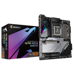 Gigabyte X670E AORUS MASTER 1.1 Wi-Fi DDR5 8000 MHz (OC) PCI-E Gen4 M.2 USB 3.2 DP HDMI 2.5G LAN Wi-Fi 6E E-ATX AM5