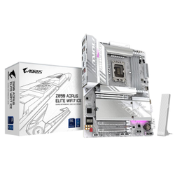 Gigabyte Z890 AORUS ELITE WIFI7 ICE DDR5 9200 MHz (OC) M.2 USB 2.0 USB 3.2 HDMI DP Thunderbolt Wi-Fi 7 2.5G LAN ATX Soket 1851