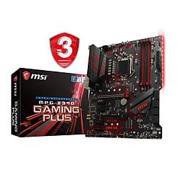 MSI MPG Z390 GAMING PLUS DDR4 4400MHz (OC) HDMI DVI M.2 USB 3.1 ATX Soket 1151