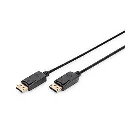 Digitus DisplayPort Kablo Siyah 3 Metre AK-340100-030-S