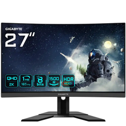 Gigabyte G27QC-A 27 2560x1440 165Hz 1ms HDMI DP Curved Gaming Monit�r