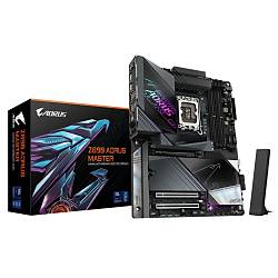 Gigabyte Z890 AORUS MASTER DDR5 9500 MHz (OC) M.2 USB 2.0 USB 3.2 Thunderbolt Wi-Fi 7 10G LAN ATX Soket 1851