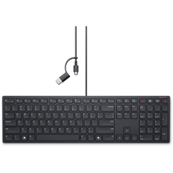 Dell Pro Sessiz Kablolu �� Birli�i Klavyesi Q TR KB525C