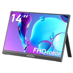 Arzopa A1S 14 1920x1080 FHD 60Hz Type-C Ta��nabilir IPS Monit�r