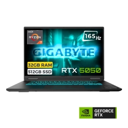 Gigabyte Gaming A16 3TH Ryzen 7 260 32GB 512GB SSD 8GB RTX5050 85W 16 FHD+ 165Hz FreeDOS