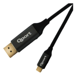 Qport Q-THD Type-C to DisplayPort �evirici 2 Metre 4K TTKQPO0041