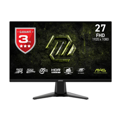 MSI MAG 275F E20 27 1920x1080 FHD 200Hz 0.5ms HDMI DP HDR Ready AMD FreeSync Premium Rapid IPS Gaming Monit�r