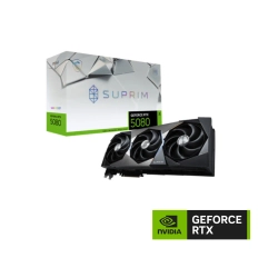 MSI GeForce RTX 5080 16G Suprim Soc 16GB GDDR7 256bit DX12 PCIe 5.0 (3xDP 1xHDMI) Ekran Kart�