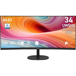 MSI PRO MP341CQ E12 34 3440x1440 UWQHD 120Hz 4ms Curve 1500R HDMI DP HDR Ready Adaptive Sync VA Monit�r