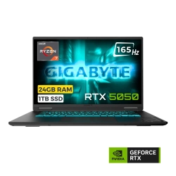 Gigabyte Gaming A16 3TH Ryzen 7 260 24GB 1TB SSD 8GB RTX5050 85W 16 FHD+ 165Hz FreeDOS