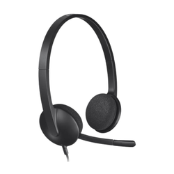 Logitech H340 Mikrofonlu Kulakl�k Siyah 981-000475