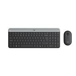 Logitech MK470 �nce Kablosuz Klavye Mouse Set Siyah 920-009435