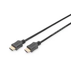 Digitus Hdm� Kablo Alt�n U�lu Siyah 5 Metre FHD AK-330114-050-S
