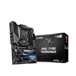 MSI MAG Z490 TOMAHAWK DDR4 4800MHz (OC) PCI-E Gen 4 M.2 USB 3.2 RGB 1x2.5G LAN 1x1G LAN ATX Soket 1200