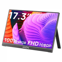 Arzopa A1M 17.3 1920x1080 FHD 60Hz Type-C HDR10 Ta��nabilir IPS Monit�r