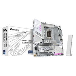 Gigabyte Z890M AORUS ELITE WIFI7 ICE DDR5 9200 MHz (OC) M.2 USB 2.0 USB 3.2 DP USB-C 2.5G LAN Micro-ATX Soket 1851