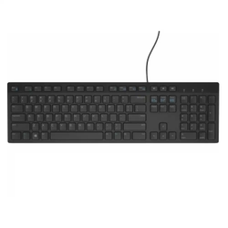 Dell KB216 Multimedia Kablolu T�rk�e F Klavye Siyah USB 580-ADGO