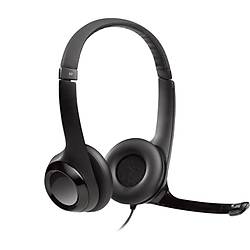 Logitech H390 Mikrofonlu Kulakl�k Siyah 981-000406