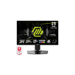 MSI MAG 255PXF 24.5 1920x1080 FHD 300Hz 0.5ms HDMI DP FreeSync Premium IPS Gaming Monit�r