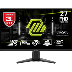 MSI MAG 275F 27 1920x1080 180Hz 1ms HDMI DP Adaptive Sync Gaming Monit�r