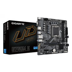 Gigabyte B760M E DDR5 7200 MHz (OC) 2xM.2 1G LAN Micro-ATX Soket 1700