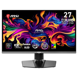 MSI MAG 272UP QD-OLED E16 27 3840x2160 4K UHD 165Hz 0.03 ms HDMI DP Type-C Vesa Display HDR True Black 400 G-Sync Compatible QD-OLED Gaming Monit�r