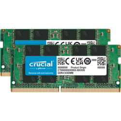Crucial 16GB (2x8GB) DDR4 3200MHz CL22 1.2V SODIMM Notebook Ram CT2K8G4SFRA32A