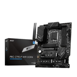 MSI PRO Z790-P WiFi DDR4 5333MHz (OC) PCI-E Gen 5 M.2 USB 3.2 DP HDMI 1x2.5G LAN WiFi 6E ATX Soket 1700