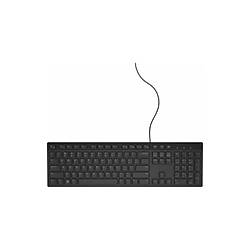 Dell KB216 Multimedia Kablolu Q USB �ngilizce Klavye Siyah 580-ADHK