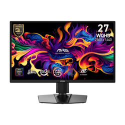 MSI MAG 272QP QD-OLED X24 27 2560x1440 WQHD 240Hz 0.03 ms HDMI DP Type-C HDR Ready Amd FreeSync Premium QD-OLED Gaming Monit�r