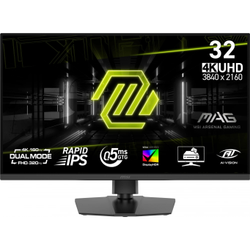 MSI MAG 322URDF E16 31.5 3840x2160 4K UHD 0.5ms 320Hz HDMI DP HDR 400 FreeSync Rapid IPS Gaming Monit�r