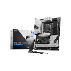 MSI PRO Z790-A MAX WiFi DDR5 7800MHz (OC) PCI-E Gen 5 M.2 USB 3.2 DP HDMI 1x2.5G LAN WiFi 7 ATX Soket 1700