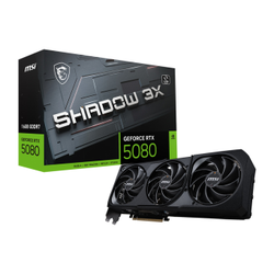MSI GeForce RTX 5080 16G Shadow 3X 16GB GDDR7 256bit DX12 PCIe 5.0 (3xDP 1xHDMI) Ekran Kart�