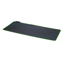 OneZero ZR1001 80x30cm RGB Mavi Petek Desenli Mouse Pad