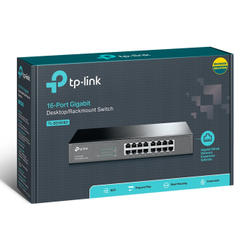 TP-Link TL-SG1016D 16 Port Gigabit Y�netilemez Switch