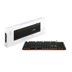 MSI Forge GK300 TR Red Switch Mekanik RGB Gaming Klavye