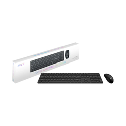 MSI Forge K200 Wireless Combo TR Kablosuz Klavye Mouse Set Siyah