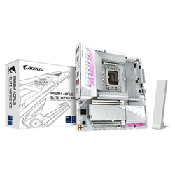 Gigabyte B860M Aorus Elite WiFi 6E ICE DDR5 9200 MHz (OC) 3xM.2 DP HDMI Thunderbolt 2.5G LAN Wi-Fi 6E Micro-ATX Soket 1851
