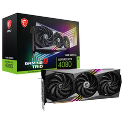 MSI GeForce RTX 4080 16GB GAMING X TRIO 256Bit GDDR6X DLSS 3 Ekran Kart�