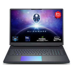 Dell Alienware 18 Area-51 AA18250 Ultra 9 275HX 64GB 4TB SSD 24GB RTX5090 175W 18 WQXGA 300Hz Windows 11 Pro  �ngilizce Klavye
