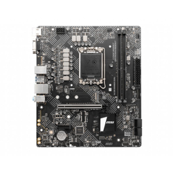 MSI H610M BOMBER DDR4 3200MHz (OC) PCI-E Gen 4 HDMI VGA M.2 USB 3.2 1x1G LAN mATX Soket 1700