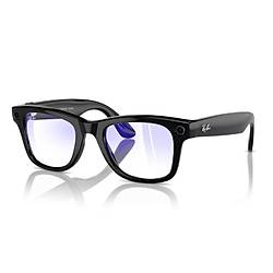 Ray-Ban Meta Wayfarer Ak�ll� G�zl�k Siyah �effaf Mavi I��k Filtreli
