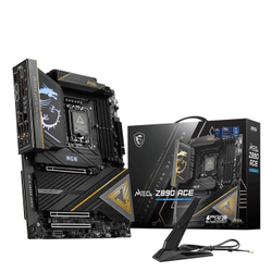 MSI MEG Z890 ACE DDR5 9200MHz (OC) USB 20Gbps 5xM.2 Thunderbolt 4 HDMI DP 10G LAN WiFi 7 ATX Soket 1851