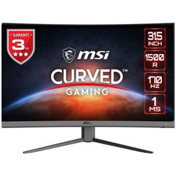 MSI G32CQ4 E2 31.5 2560x1440 170Hz 1ms FreeSync Premium HDMI DP Curved 1500R Led Monit�r